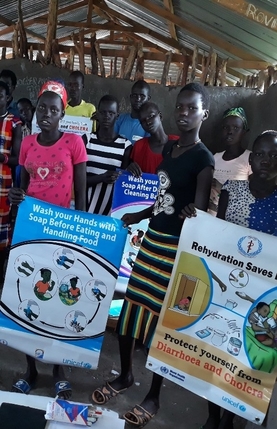 Support health at GCAF South Sudan